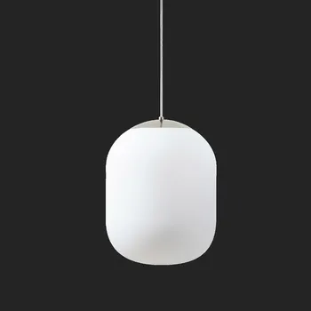 OSMONT TAN62889 TANIA S1 HP závěsné skleněné svítidlo nerez broušená / bílá IP40 4000 K 52W LED DALI