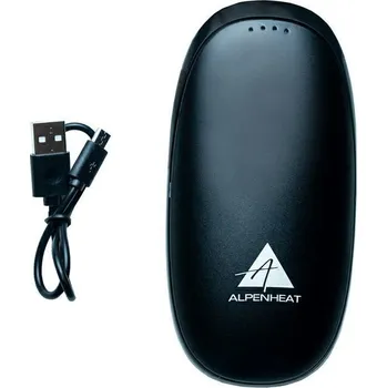 Nabíječka baterií Powerbanka + ohřívač rukou ALPENHEAT Handwarmer černý
