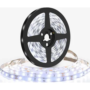 LED páska Solight LED světelný pás 5m, 120LED/m, 10W/m, 1100lm/m, IP20, studená bílá WM610