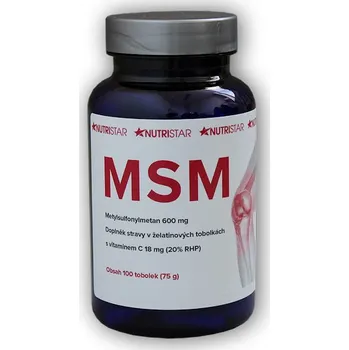 Kloubní výživa MSM 600mg 100 kapslí