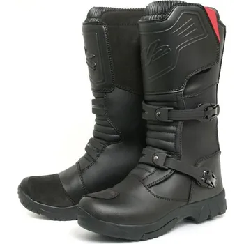 Moto obuv Motocyklové boty W2 BOOTS TT- Adventure černé Velikost: 46