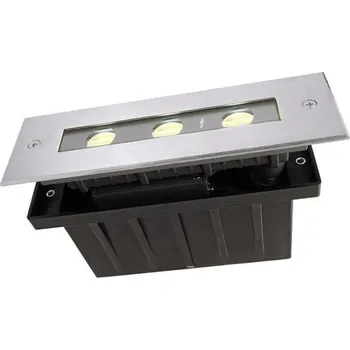 Venkovní osvětlení Light Impressions Deko-Light zemní svítidlo Line I WW 220-240V AC/50-60Hz 5,50 W 3000 K 340 lm 195 mm stříbrná 730292