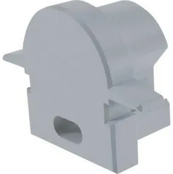 LED páska Light Impressions Reprofil koncovka R-ET-01-05 sada 2 ks šedá 979681