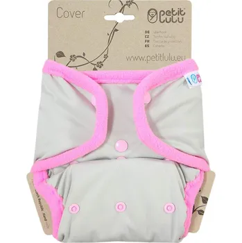 Plenkové kalhoty Petit Lulu jednovelikostní svrchní kalhotky - Šedé (Růžová) Na patentky