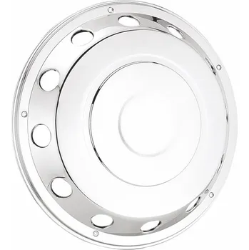 Poklice na kolo Kryt kola 22,5" nerezový přední vypouklý pro 12děr