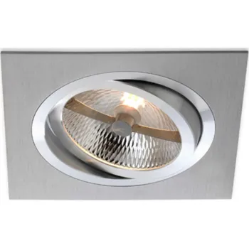 Bodové svítidlo BPM Vestavné svítidlo Aluminio Plata, kartáčovaný hliník 1x75W, 230V 3050GU