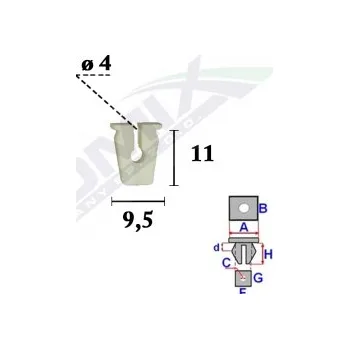 Oprava karosérie Romix Klips C70554