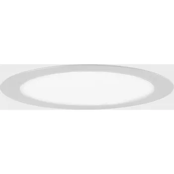 Bodové svítidlo KOHL-Lighting DISC zapuštěné svítidlo s rámečkem pr. 400 mm bílá 36 W CRI 80 3000K DALI