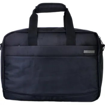 Pánská aktovka Pracovní taška na notebook 17" 5617-01 černá, dn-lederwaren