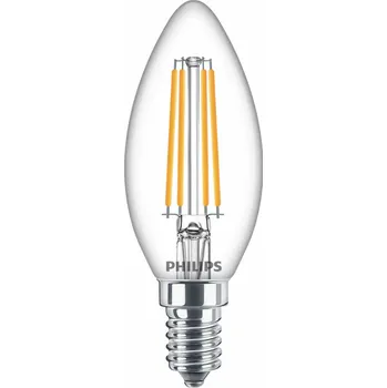 Žárovka Philips CorePro LEDCandle ND 6.5-60W B35 E14 827 CLEAR GLASS