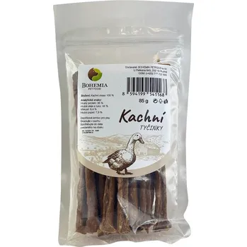 Pamlsek pro psa BOHEMIA PET FOOD BOHEMIA Kachní tyčinky 85g