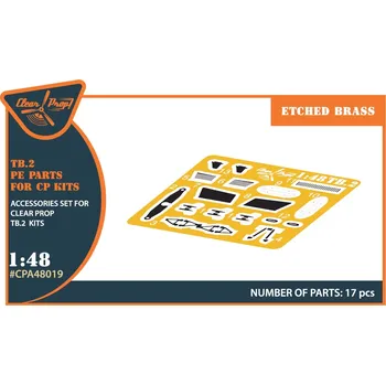 Plastikový model Clear Prop models 1/48 TB.2 detail PE set (CL.PROP)