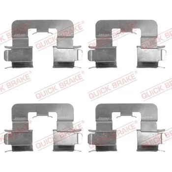 Brzdový systém Sada příslušenství obložení kotoučové brzdy QUICK BRAKE 109-1741
