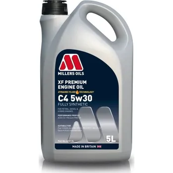 Motorový olej Millers Oils XF Premium C4 5W-30 5L