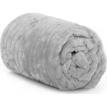 Dětská deka Gadeo deka Minky stripes - Grey