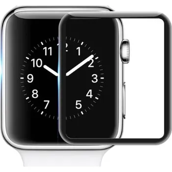 Beweare 3D Tvrzené sklo na Apple Watch 38x33 mm - černé
