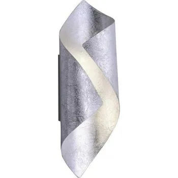 Nástěnné svítidlo PAUL NEUHAUS LED nástěnné svítidlo, imitace plátkového stříbra, moderní nepřímé 3000K PN 9030-21