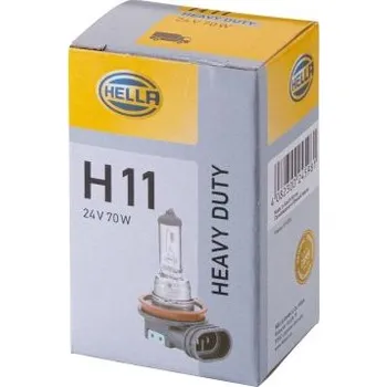 Autožárovka Hella 8GH 008 358-241 Žárovka 24V H11 70W PGJ19-2