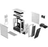 PC skříň fractal design Meshify 2 Compact RGB White TG Clear Tint (FD-C-MES2C-08)