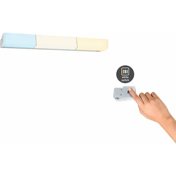 Nástěnné svítidlo PAULMANN HomeSpa LED svítidlo k zrcadlu Luno IP44 hliník 6W WhiteSwitch 2700K 789.48