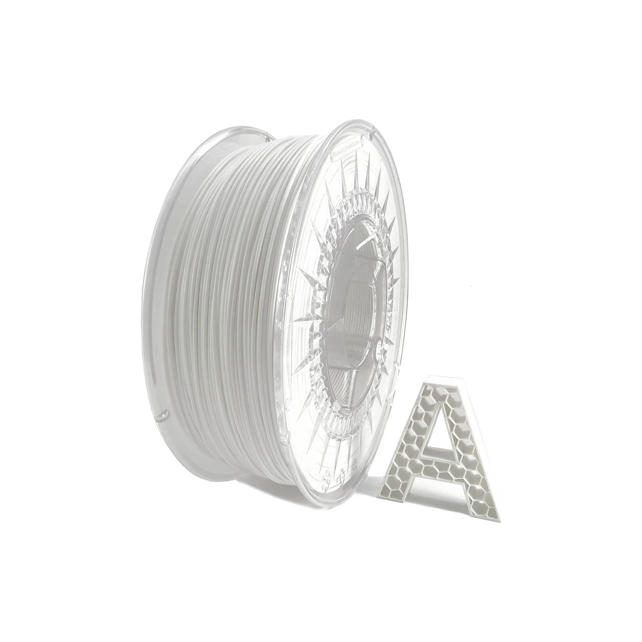 Fotografie 2 - Filament Aurapol PLA 3D Filament L-Ego 1,75 mm 1 kg bílá