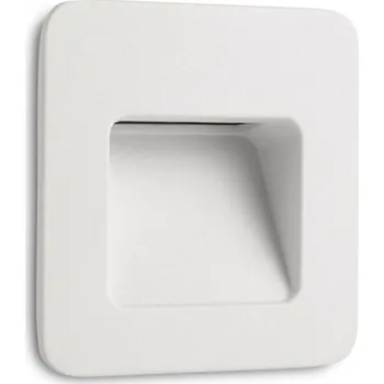 Venkovní osvětlení FARO NASE SQ zapuštěné svítidlo do zdi, bílá