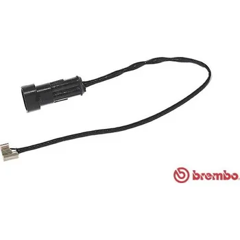 Brzdová destička Výstražný kontakt, opotřebení obložení BREMBO A 00 496