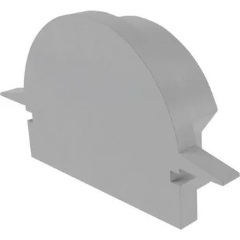 LED páska Light Impressions Reprofil koncovka R-ET-01-15 sada 2 ks šedá 30 mm 979631