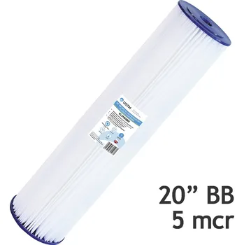 Filtrace vody Listková proplachovatelná vložka USTM EL5M20BB, 20" Big Blue, 5 mcr