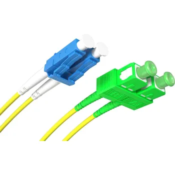 Síťový kabel OPTON OPTICKÝ PATCHCORD SM 3M DUPLEX 9/125, SC/APC-LC/UPC 3MM