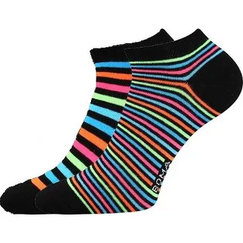 Pánské ponožky G-PIKI nízke farebné ponožky Boma 39-42 černá