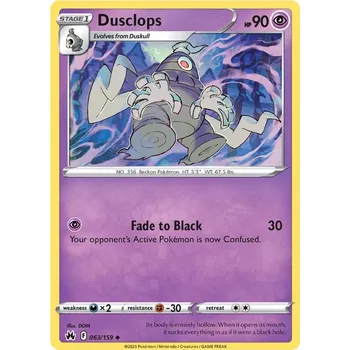 Sběratelská karetní hra Dusclops 063/159 - Crown Zenith Typ karty: Non-Holo