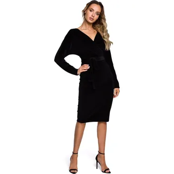 Dámské šaty Made of Emotion M561 černé XXL