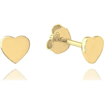 Šperk Stříbrné náušnice pecičky srdce JMAN0409GE00