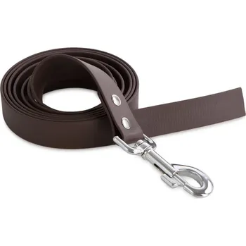 Vodítko pro psa FIREDOG BioThane Vodítko 25mm 1m Barva: Hnědá