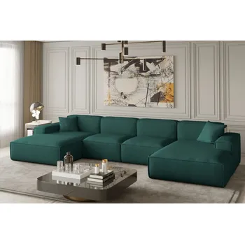 Sedací souprava Sedací souprava do U Luga velikost L - Zelená