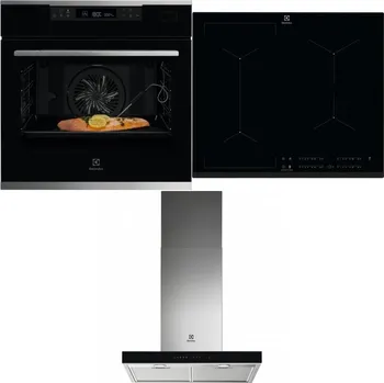 Set domácích spotřebičů ELECTROLUX KOBCS31X + ELECTROLUX EIV634 + ELECTROLUX LFT766X