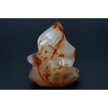 Přírodní kámen Karneol plamen 10,3 cm