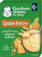 GERBER For Baby Organic nemléčná kaše BIO 200 g sušenky