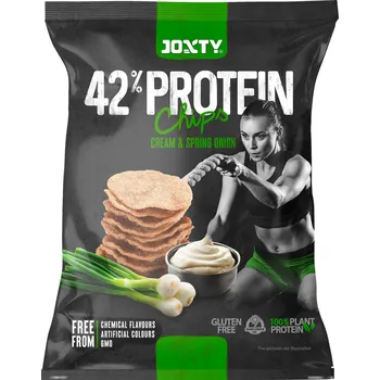 Chips !X! Chipsy proteinové s příchutí smetany a cibule 50 g JOXTY CHIPS