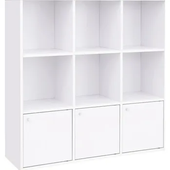 Knihovna Regál TROLLO bílá moderní/minimalistický