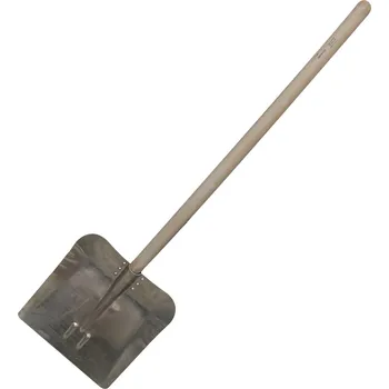 Ostatní Lopata hliníková velká s násadou | 1540x350x340 mm