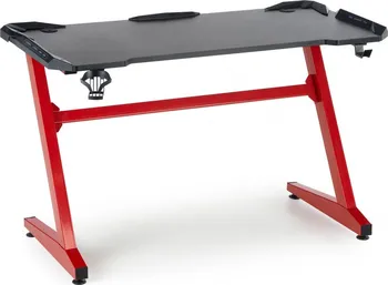 Počítačový stůl Halmar B-49 černý/červený