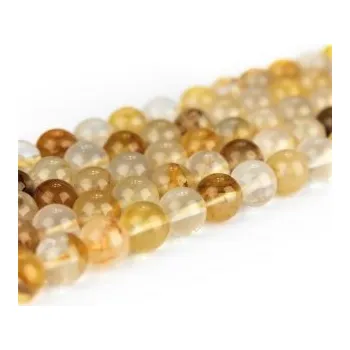 Materiál na výrobu šperku Přírodní citrín korálek 6 mm