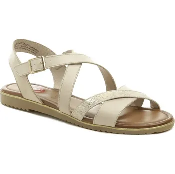 Dámské sandále Jana 8-28115-28 béžové nadměrné dámské sandály EUR 42