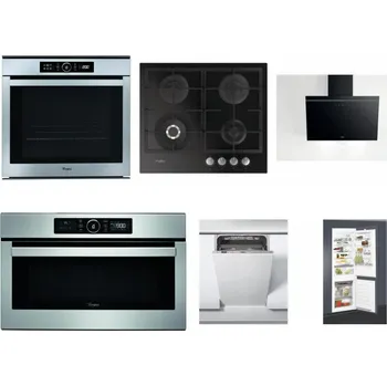 Set domácích spotřebičů WHIRLPOOL ABSOLUTE AKZM 8480 IX + WHIRLPOOL GOFL 629/NB + WHIRLPOOL AKR 62F LT K + WHIRLPOOL ABSOLUTE AMW 730 IX + WHIRLPOOL WSIC 3M27 C + WHIRLPOOL ART 65031