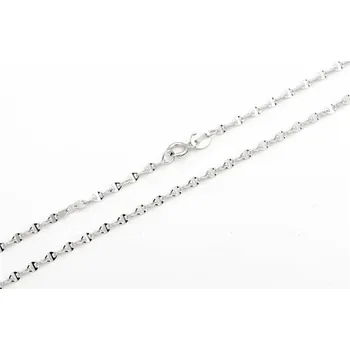 Řetízek Řetízek z bílého zlata pancr 42 cm ZLR1360F + DÁREK ZDARMA