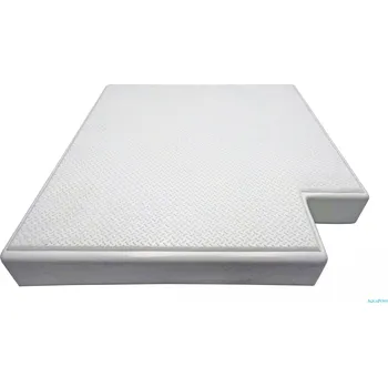 Roh přelivové mřížky, roll roštu - 90° (pro pravoúhlé bazény) 250 mm