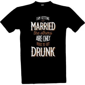 Tričko s potiskem Rozlučka ženich pánské