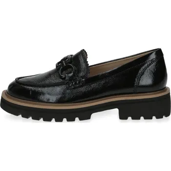 Dámské mokasíny Caprice dámské kožené mokasíny 9-24706-20 černé Velikost: 41